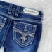 Rock Revival Women’s Mid Rise Dania Easy Skinny Jeans 27