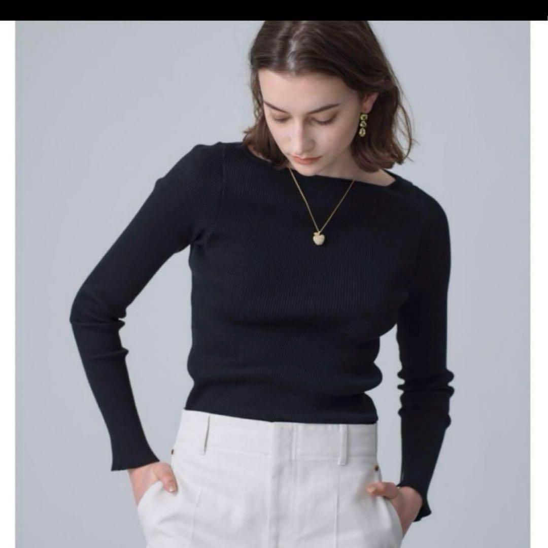 AURALEE Ron Herman Exclusive Giza Boat Neck