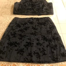 NYC Silk & Velvet 2 Piece