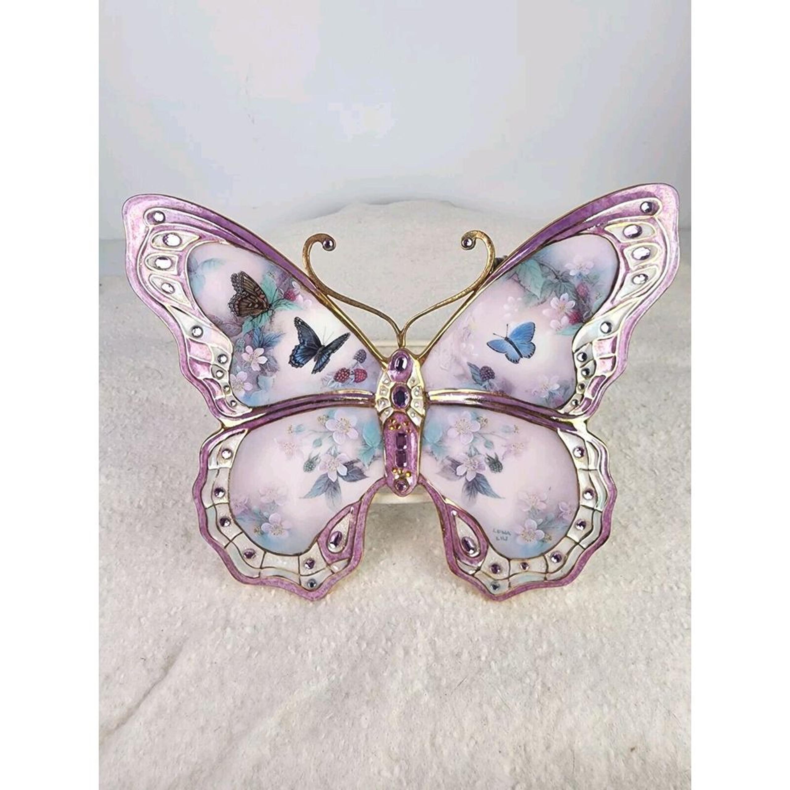 Enchanted Wings by Lena Liu Jewels Of Nature, Butterfly Wall Plaque 2004
