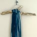 Macrame ocean sea wooden wood branch wall hanging decor decoration blue cute