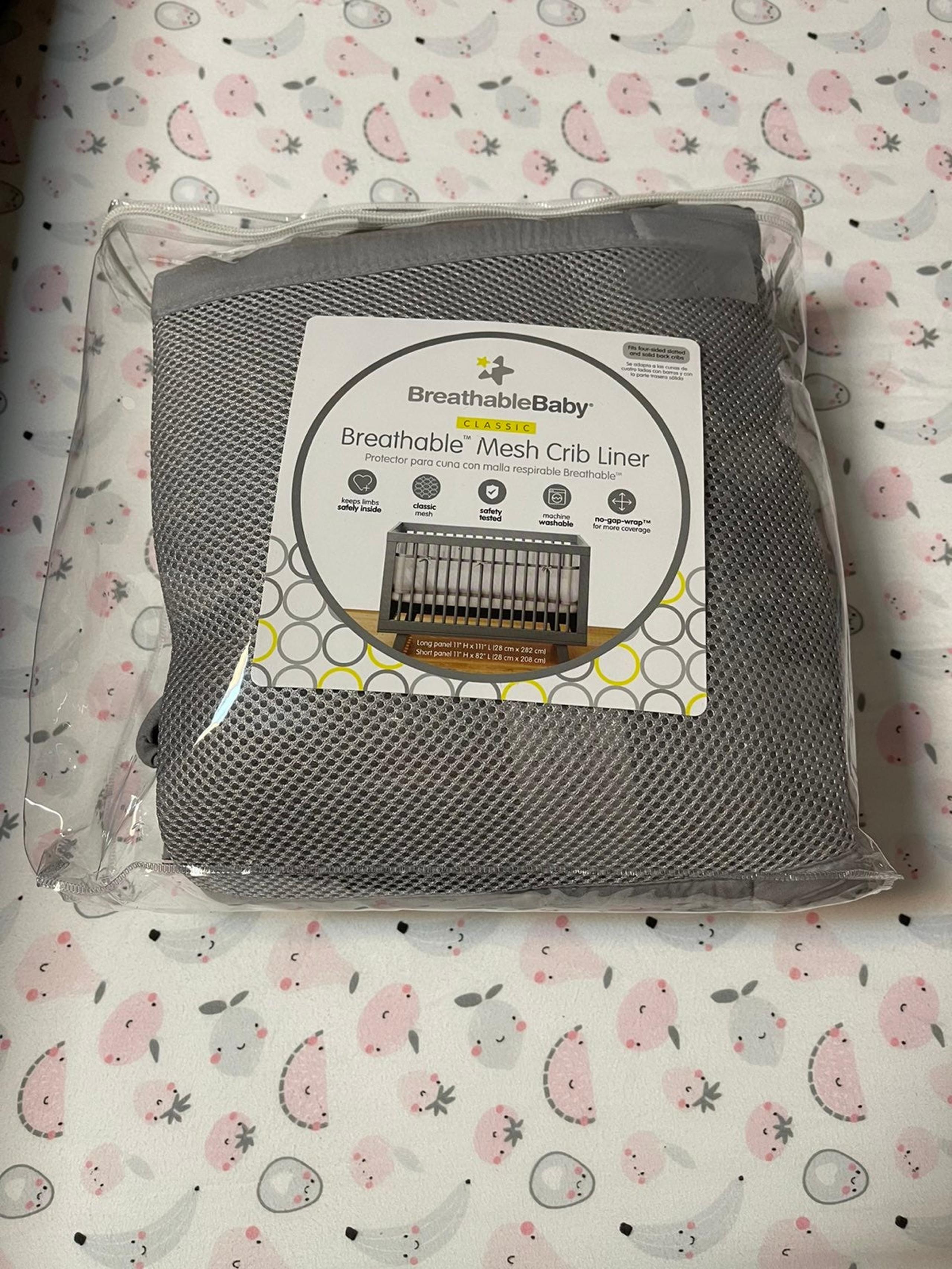 classic mesh crib liner - BreathableBaby