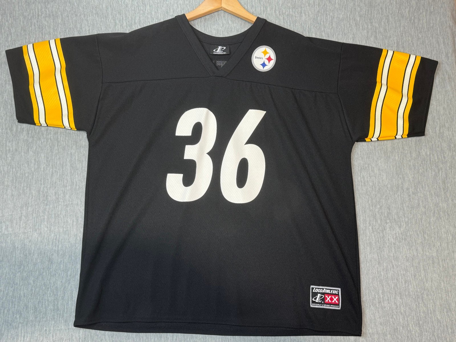 Vintage 1990’s Logo Athletic NFL Steelers Jerome Bettis Jersey XXL