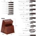 imarku 16piece Kitchen Knife Sets BlocK