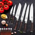 imarku 16piece Kitchen Knife Sets BlocK
