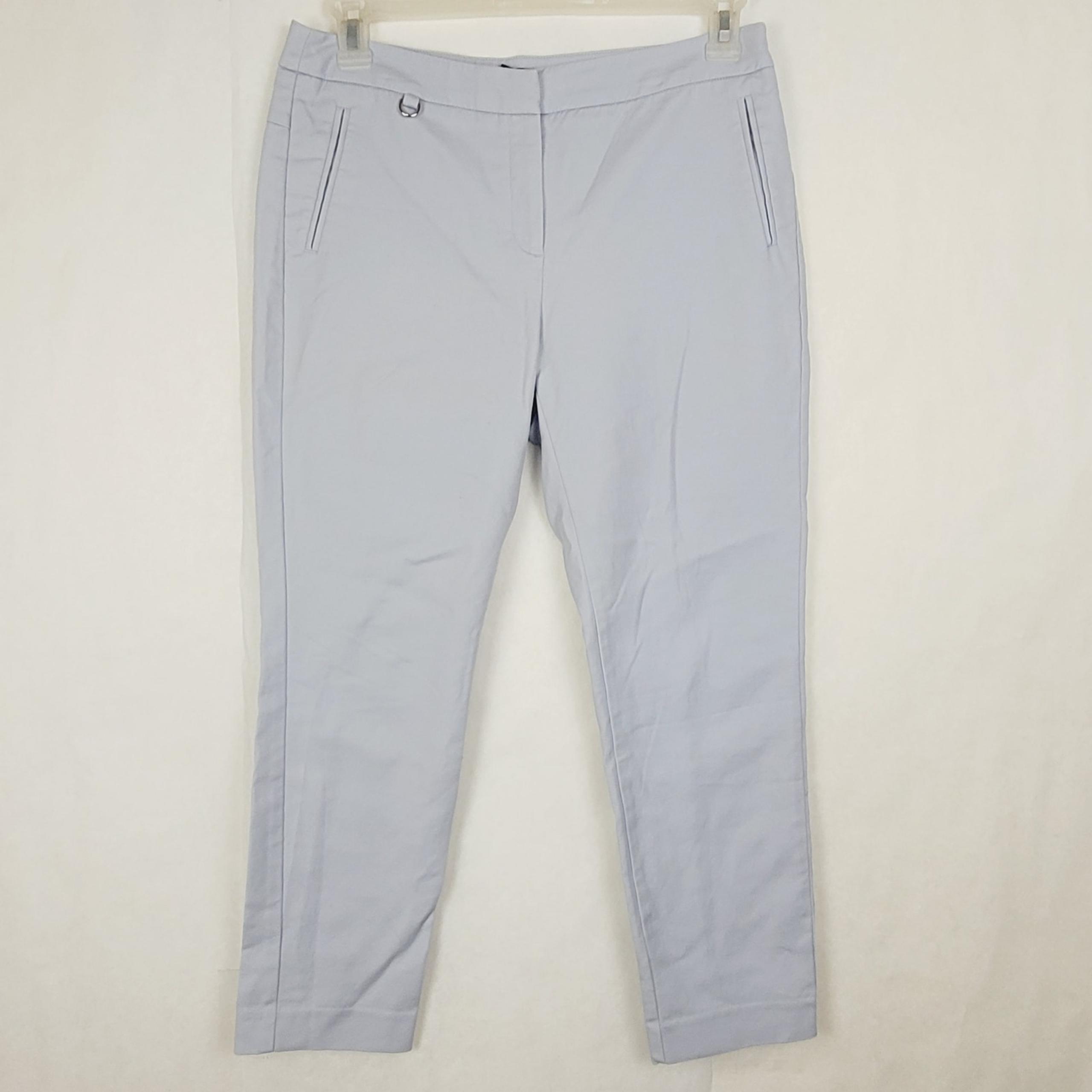 Adrianna Papell lavender ankle trouser Size 8 old money preppy pastel