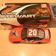 NASCAR Tony Stewart 2003 #20 Home Depot Auto Signed