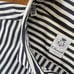 Errico Formicola black turn-up shirt
