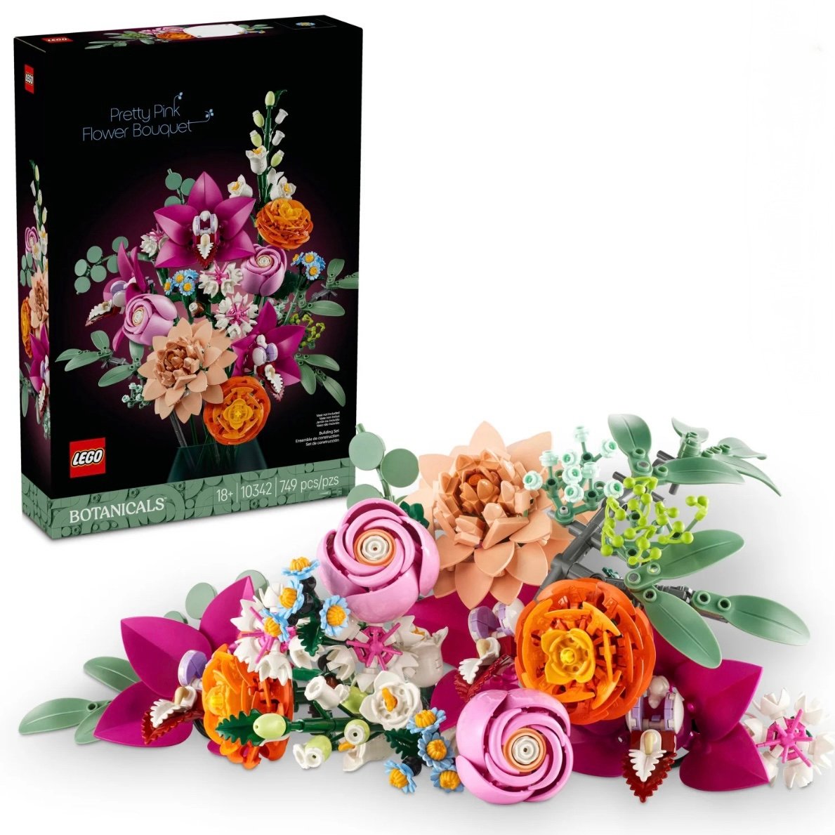 LEGO Pretty Pink Flower Bouquet