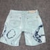 Rock Revival Shorts Womens Size 28 Blue Tie Dye Denim Alanis