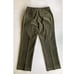 NWT Olive Corduroy Trouser 12P TravelSmith Stretch Pant High Waist Wide Leg
