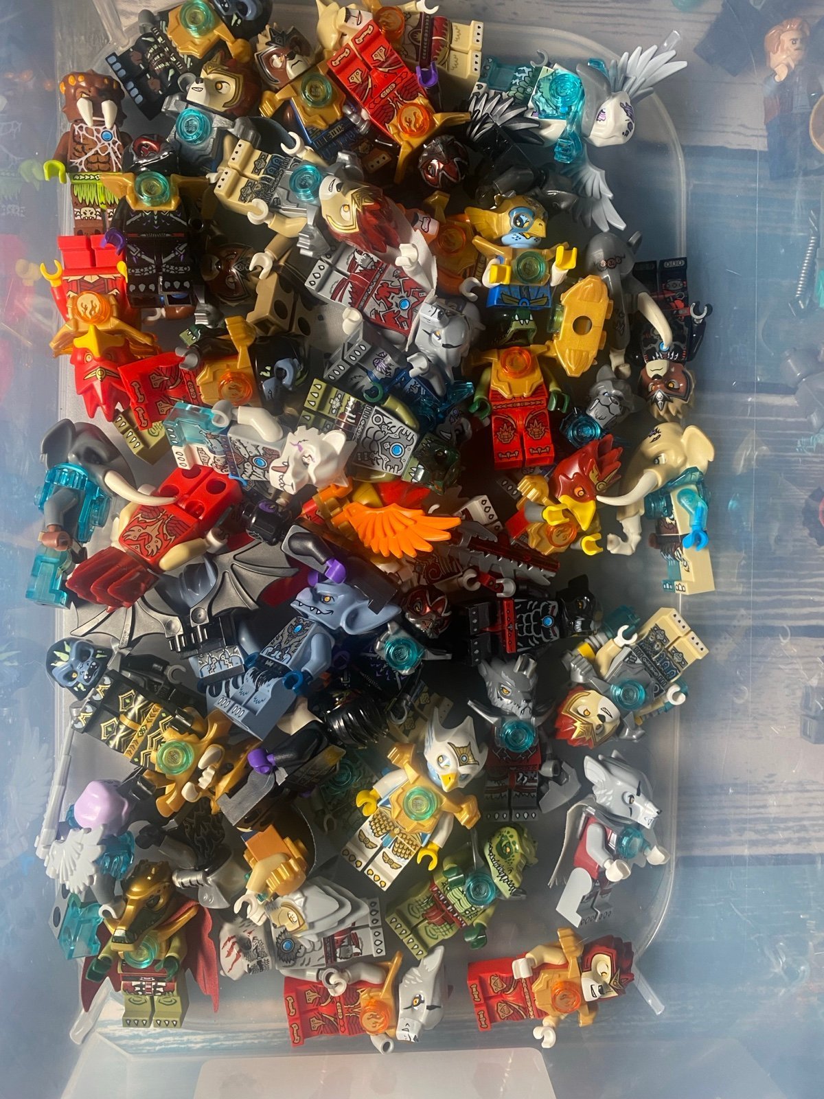 MASSIVE Lego Chima Lot (50+ Figures, 10oz) SEE PICTURES
