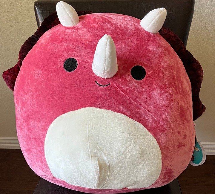 Rare Original Kellytoy Squishmallow 16 Tristan Triceratops NWT