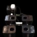 4-Plant RDWC Fallponics system w/ External Main reservoir designed 4 growtents
