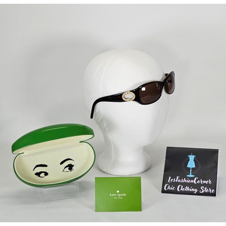 Kate Spade Women's Dale/STortouis Frame Sunglasses Eye Case Clementines 2027