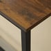 3 Piece Bar Table Set Counter Height Kitchen Pub Table with 2 Bar Stool Brown