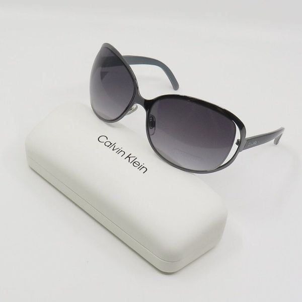 Calvin Klein New CK R334S 001 Gunmetal/Grey Sunglasses