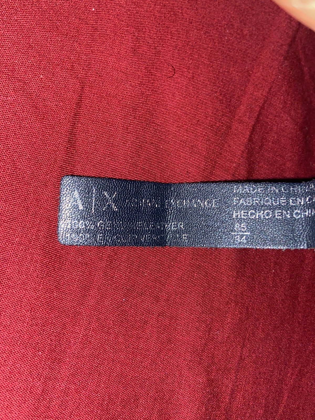 Authentic Armani exchange belt