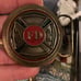 Vintage antique brass fire department belt buckle
