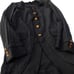Comme des Garçons Homme Plus 2017 S Naked King Period Gabardine Docking Coat XS