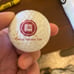 Lou Holtz signed golf ball University of South Carolina USC GAMECOCKS