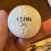 Lou Holtz signed golf ball University of South Carolina USC GAMECOCKS