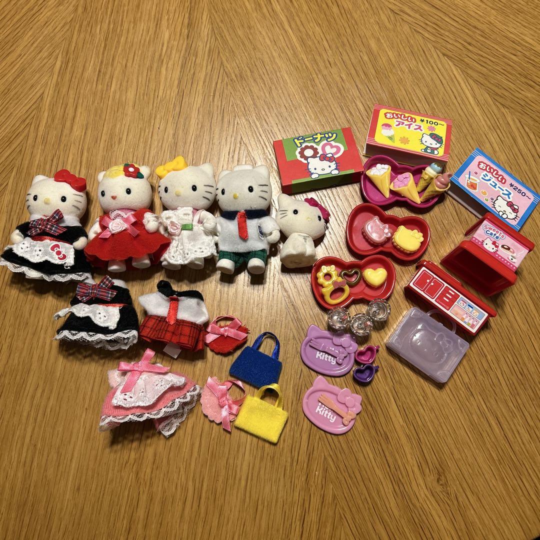Sanrio Hello Kitty Sweets Paradise Doll Dress-Up Doll Accessories Rare
