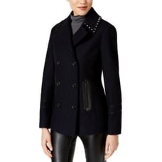 Michael Kors Studded Wool Peacoat Sz 6