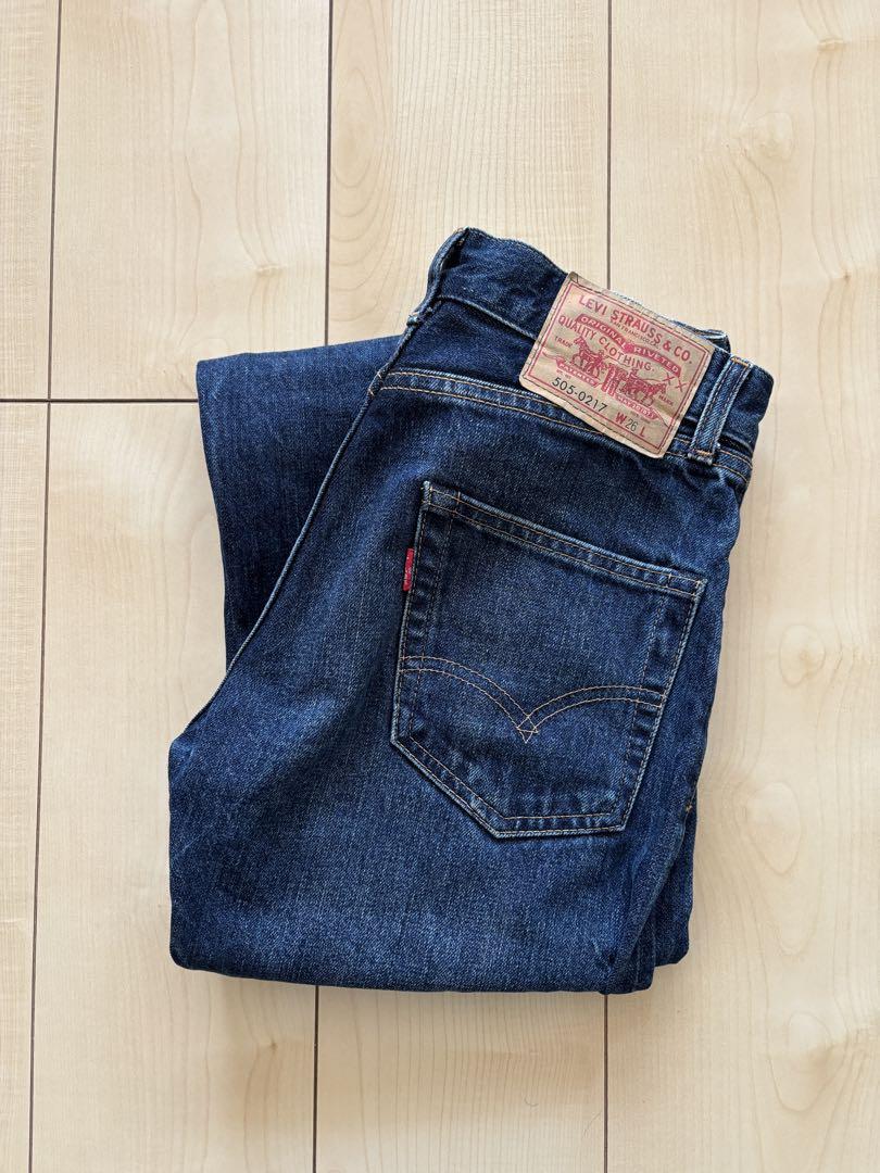 Levi's Vintage Clothing 505 W26 Red Tab, Made in Turkey