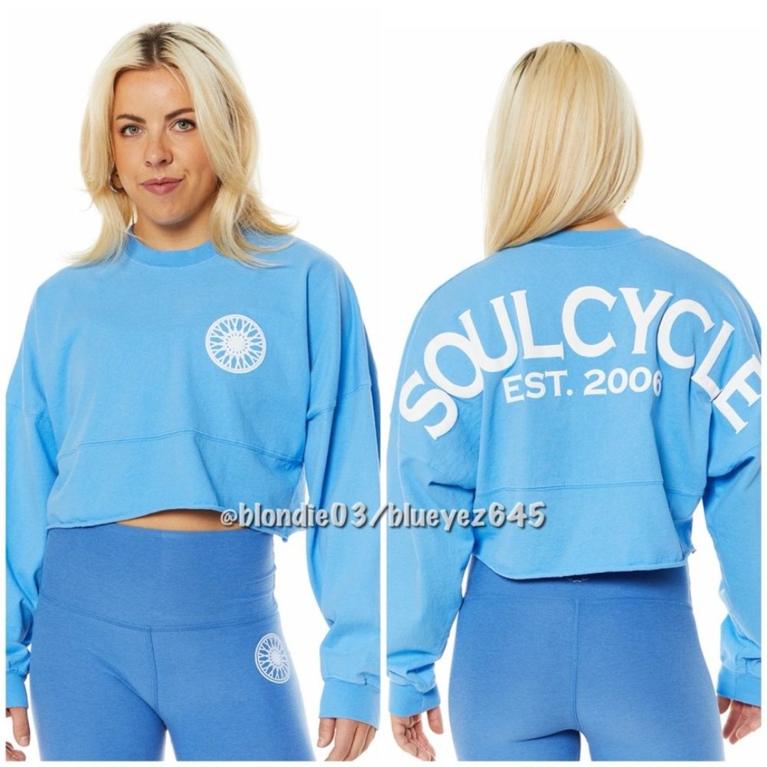 Soulcycle Cropped Spirit Jersey S