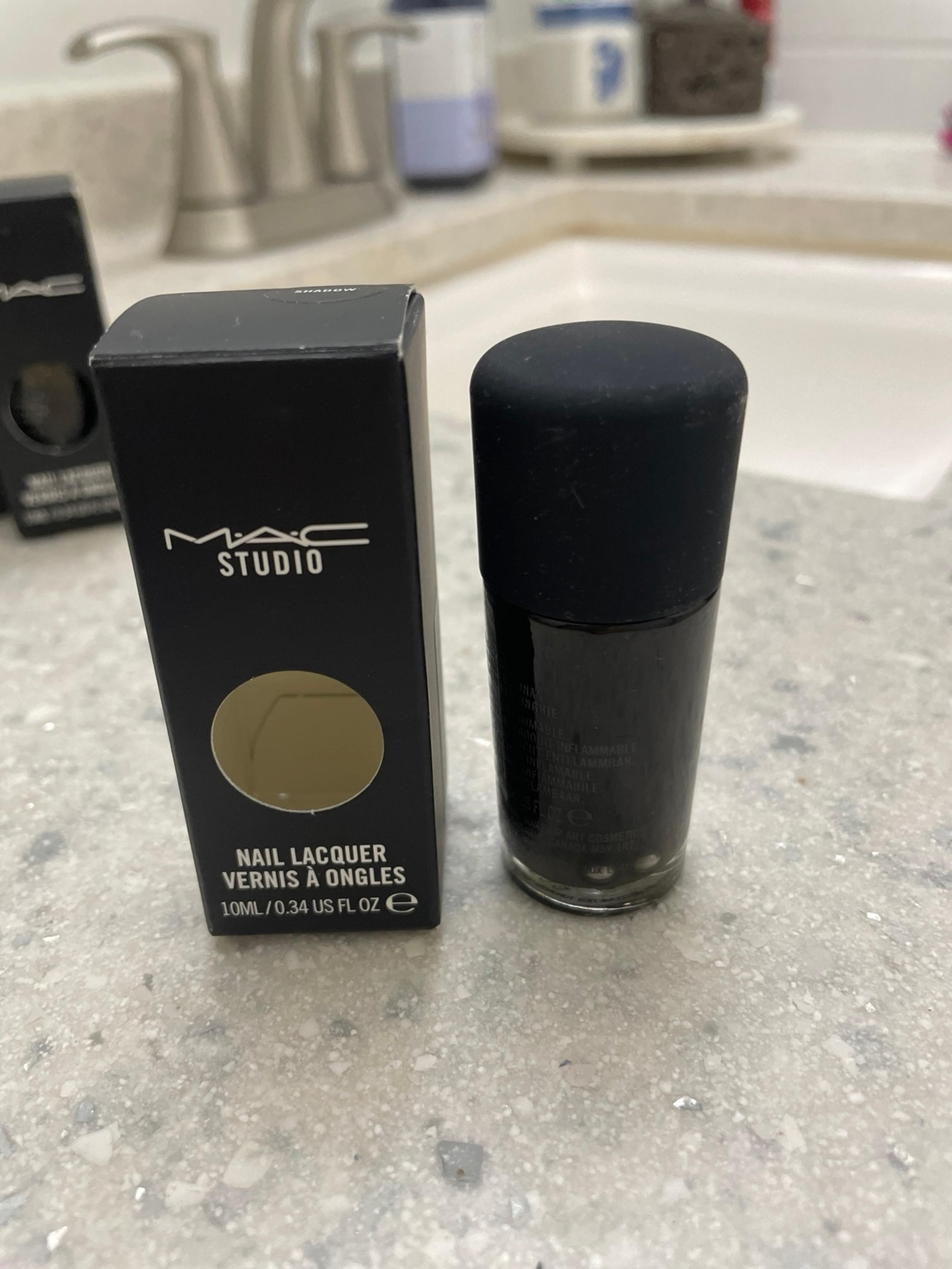 Mac cosmetics nail polish discontinued HTF shadow