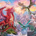 NEW Ravensburger Unicorn & Dragon 2 x 1000 Pc Puzzle