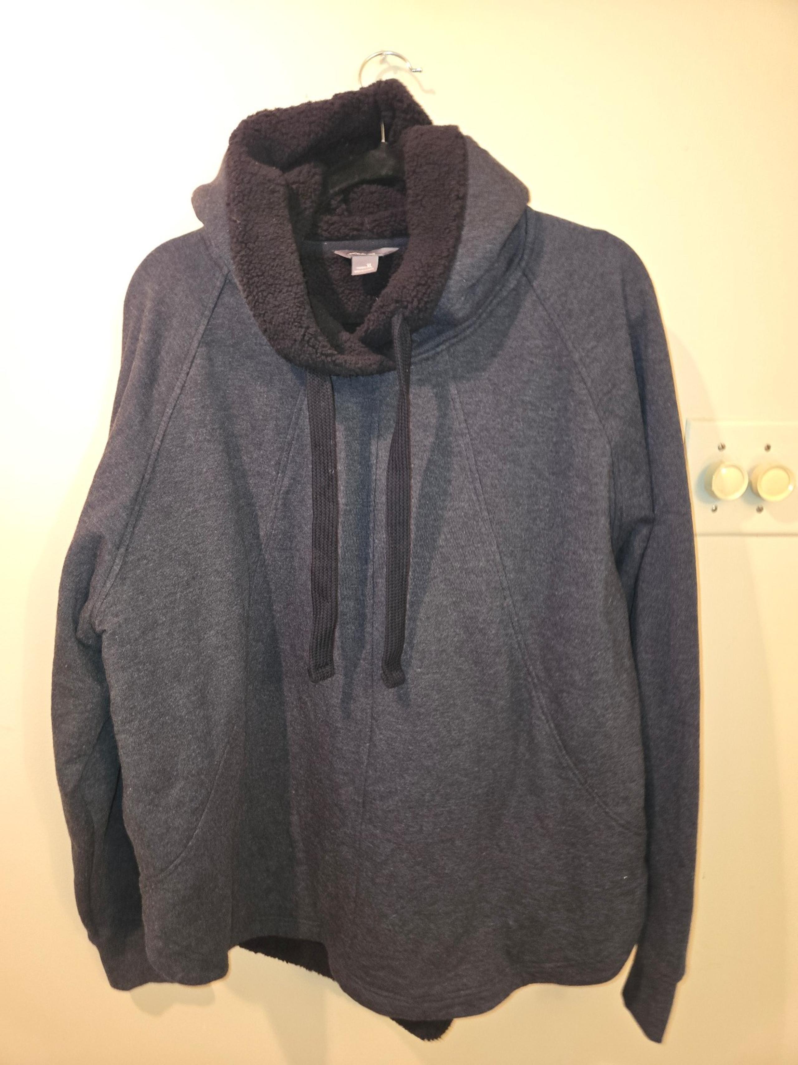 Oversized Eddie Bauer Fleece Hoodie