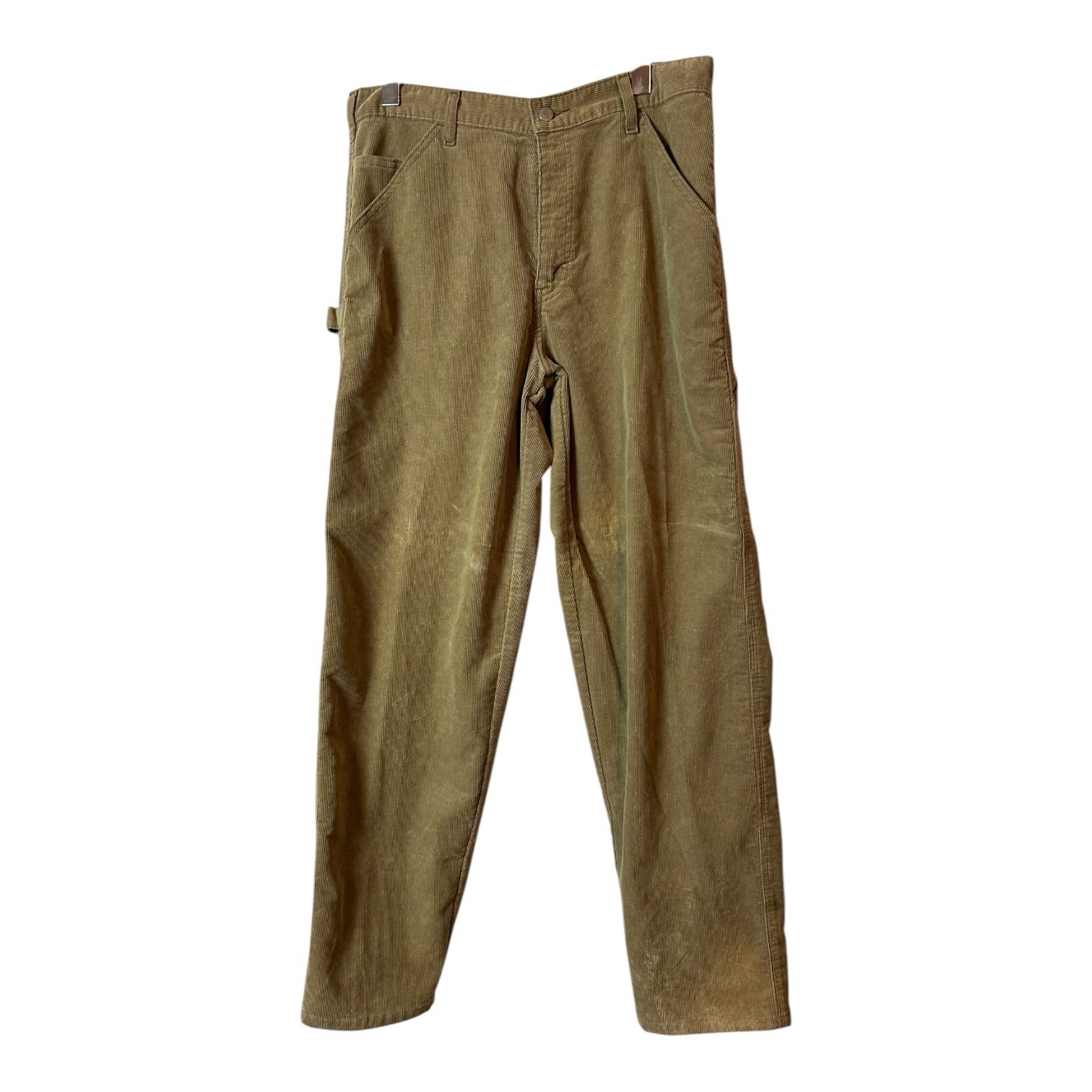 Vintage Levis Silvertab Pants Mens 34X34 Corduroy Carpenter Fit Loose Y2K