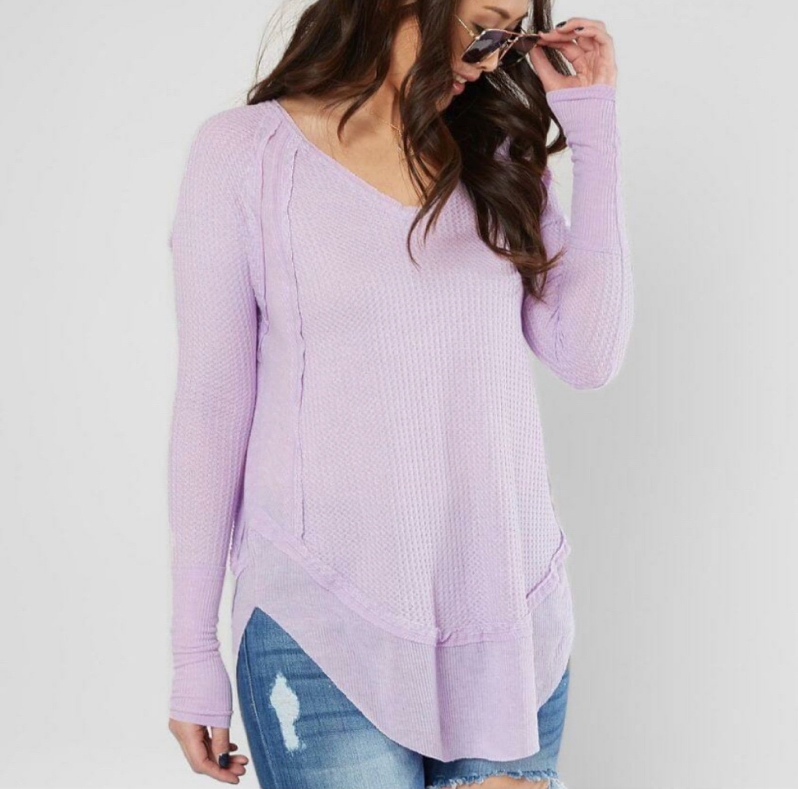Free People Catalina Waffle Thermal