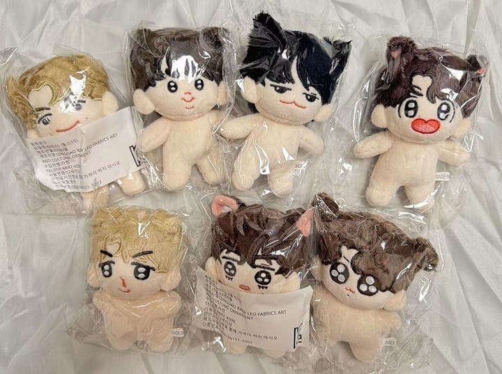 BTS 10cm Plush Doll, RM JIN SUGA JHOPE JIMIN V JUNGKOOK Doll
