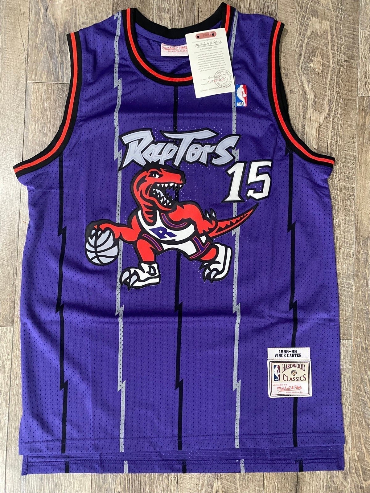 Mitchell & Ness Vince Carter 1998-99 Toronto Raptors Jersey