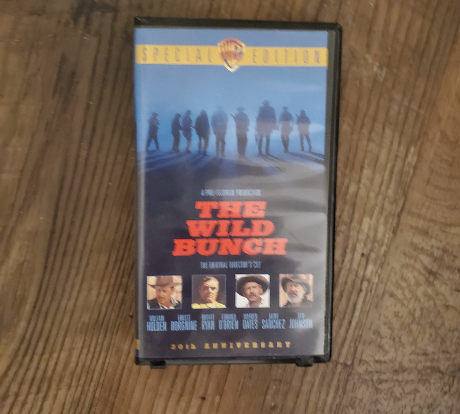 The Wild Bunch the original on VHS