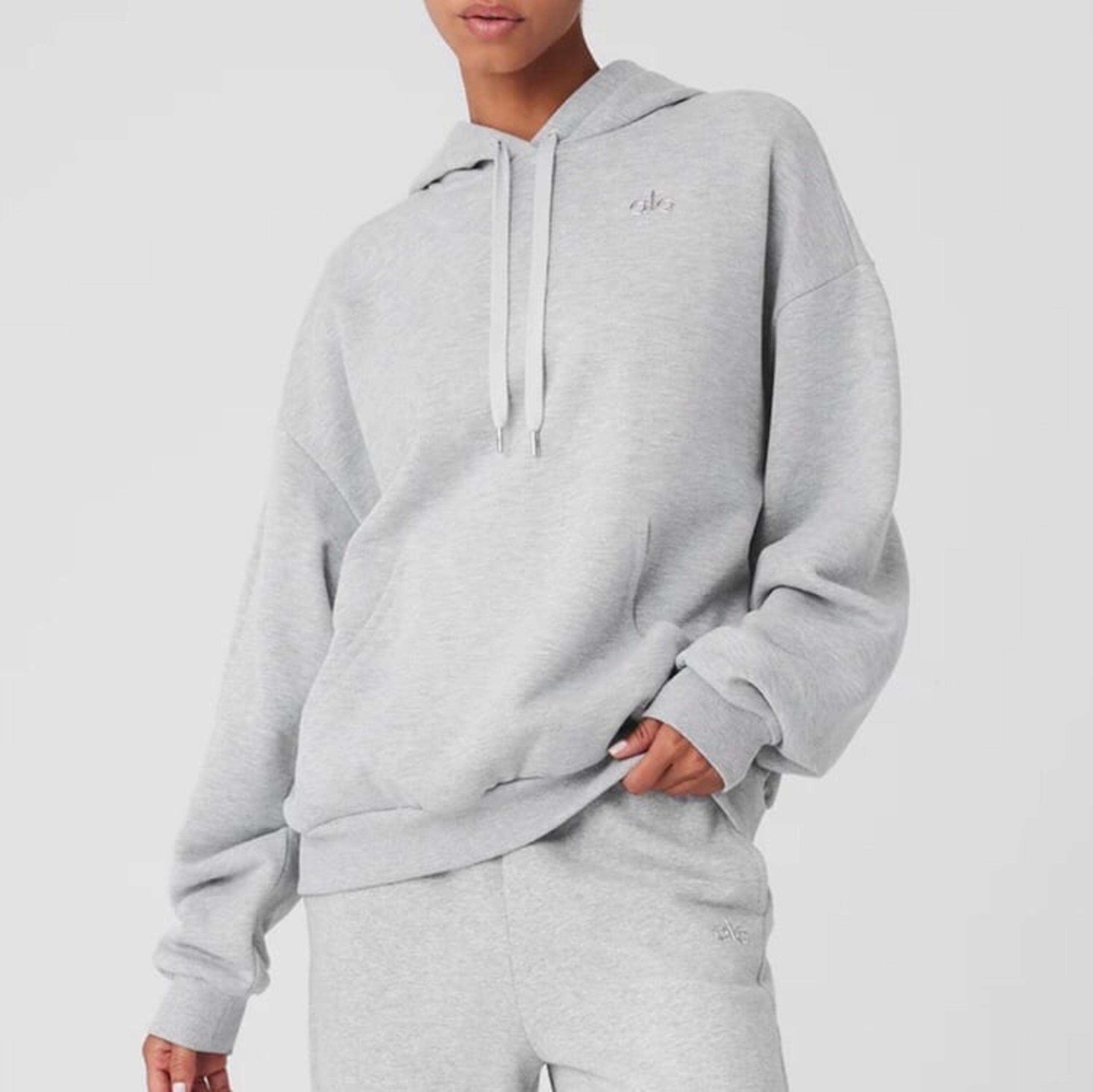 Alo Accolade Hoodie Athletic Heather Grey S