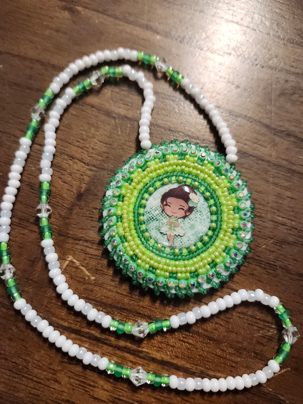 Native american beaded KIDS necklace