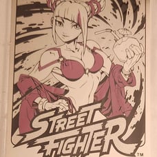 Street Fighter SW02 Juri Pink Swimsuit Limited Edition Metal Card