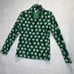 Neve by CK Bradley Fleece Turtleneck Womens Medium Tulip Green NEW