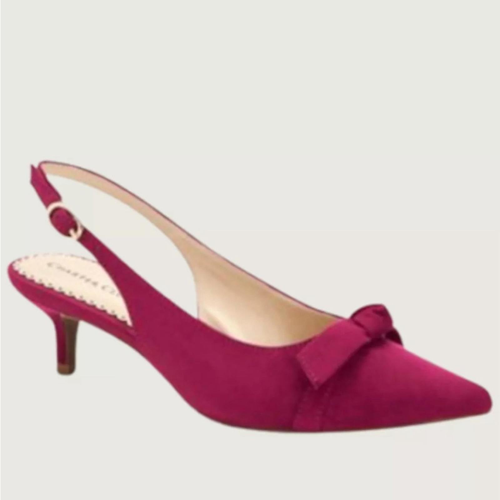 Charter Club Giavanna Pointed Toe Kitten Heel Slingback Pumps Size 11 NEW in Box