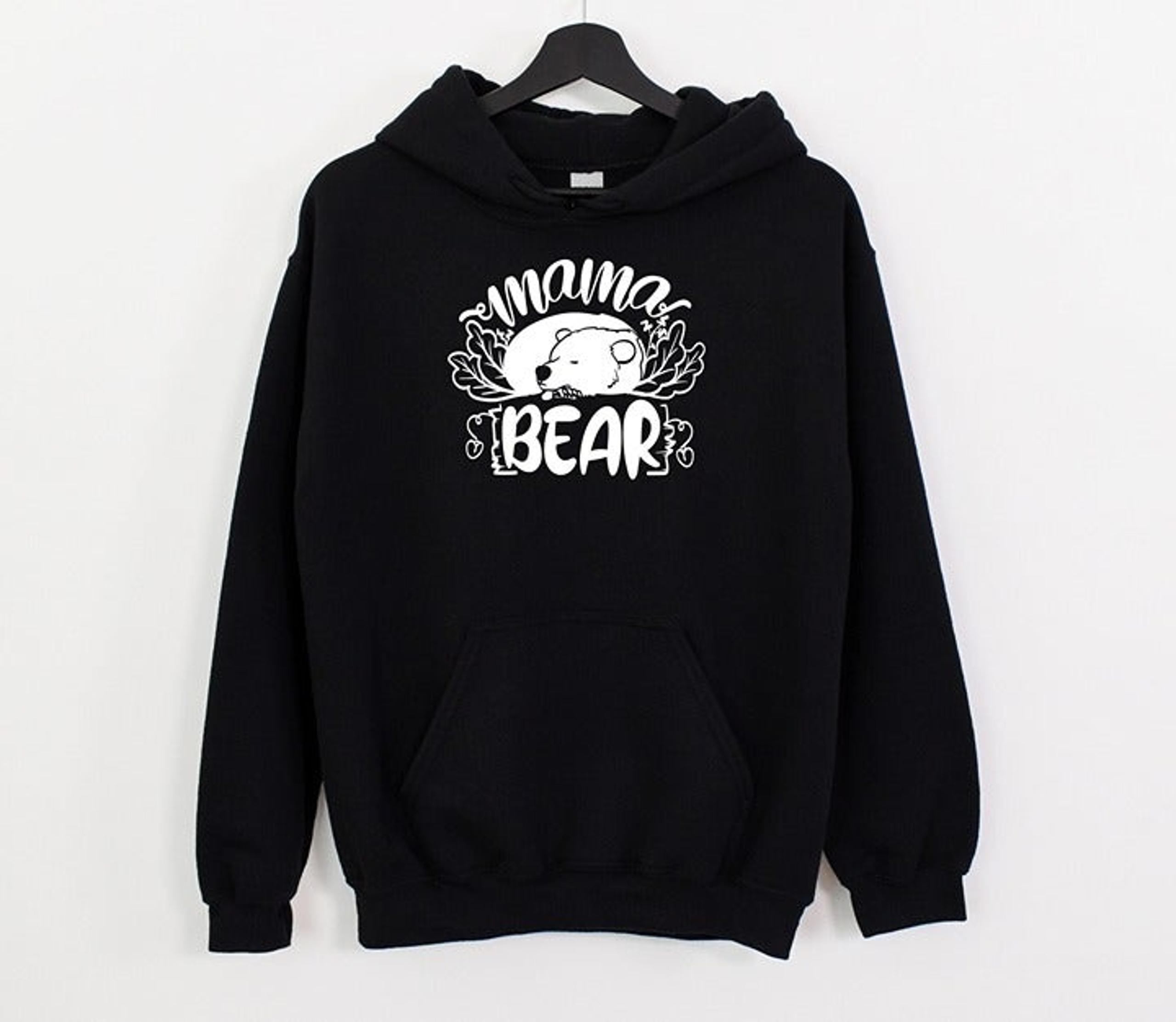Sleepy Mama Bear Hoodie