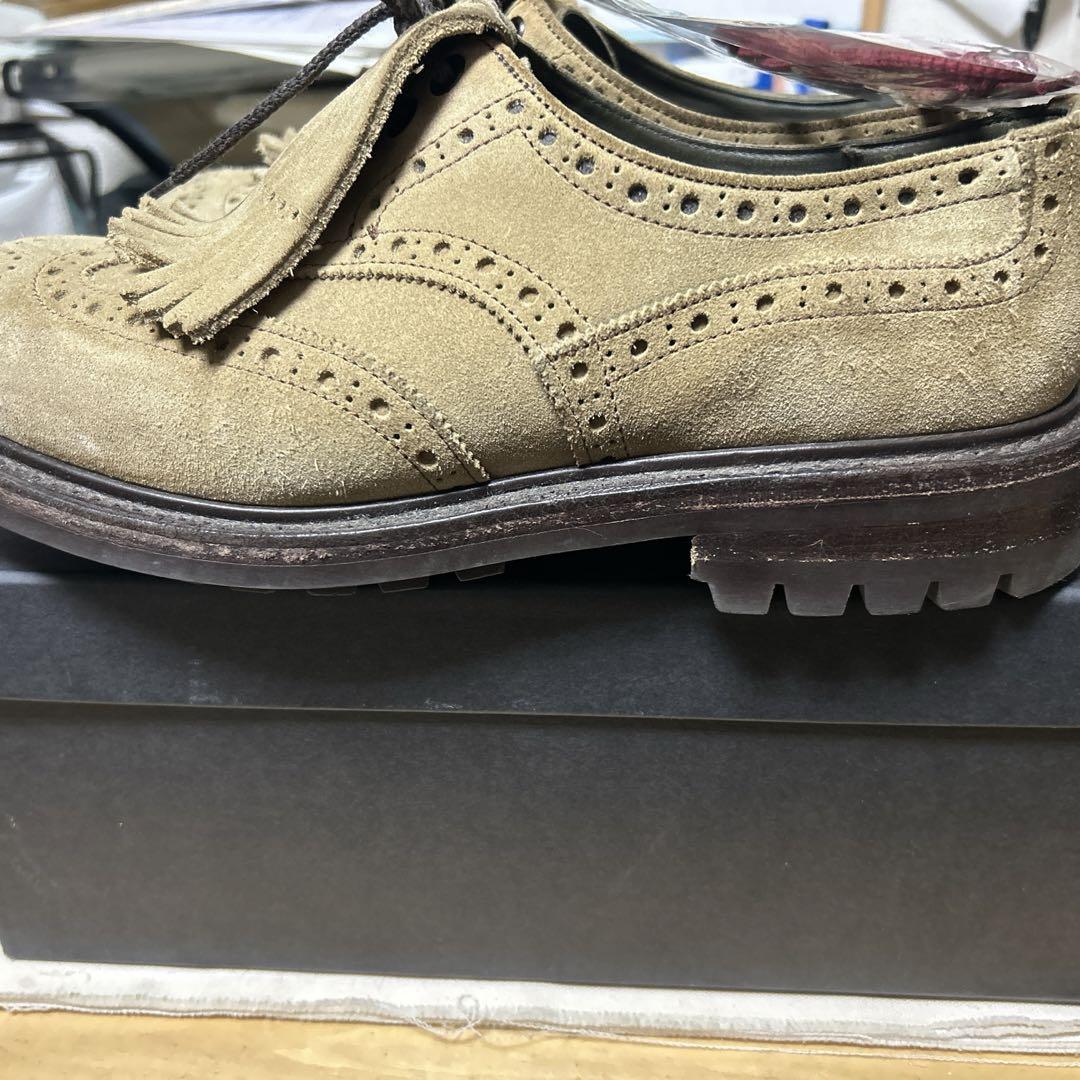 新品 Gaucho Hans Tricker's Suede Oxfords 8 Derby 靴