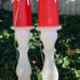 Rare by Union, Set of 2 Lighted Candle Christmas Blow Mold, Excellent Condition!