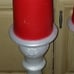 Rare by Union, Set of 2 Lighted Candle Christmas Blow Mold, Excellent Condition!