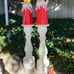 Rare by Union, Set of 2 Lighted Candle Christmas Blow Mold, Excellent Condition!