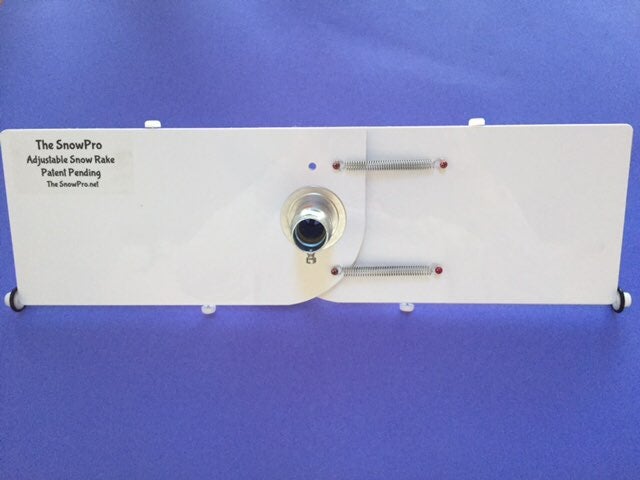 Roof Snow Rake - Self Adjusts To Roof Va