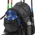 Baseball Backpack With External Helmet Holder for Baseball Equioment
